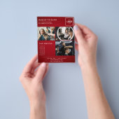 Moderne schoonheidsbrandingontwerp voor profession flyer (Hand)