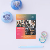 Moderne schoonheidsbrandingontwerp voor profession flyer (Enkel)