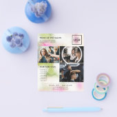 Moderne schoonheidsbrandingontwerp voor profession flyer (Enkel)