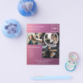 Moderne schoonheidsbrandingontwerp voor profession flyer (Enkel)
