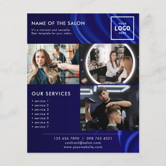 Moderne schoonheidsbrandingontwerp voor profession flyer (Voorkant)