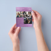 Moderne schoonheidsbrandingontwerp voor profession flyer (Hand)