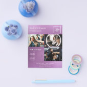 Moderne schoonheidsbrandingontwerp voor profession flyer (Enkel)