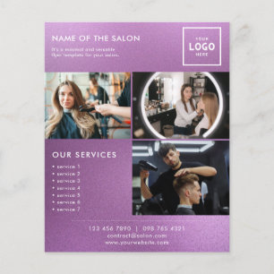 Moderne schoonheidsbrandingontwerp voor profession flyer