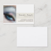 Moderne schoonheidssalon Makeup artistieke Premium Visitekaartje (Voorkant / Achterkant)