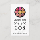 Moderne schoonheidssalon QR Code Loyalty Kaart (Voorkant)