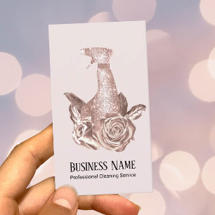 Moderne schoonmaakbeurten voor Blush Roos Gold Spr Visitekaartje