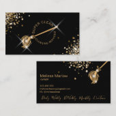 Moderne schoonmaakbeurten voor mobiele gebruikers visitekaartje (Voorkant / Achterkant)