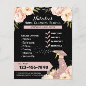 Moderne schoonmaakmaden voor het huis Elegant Flor Flyer (Voorkant)