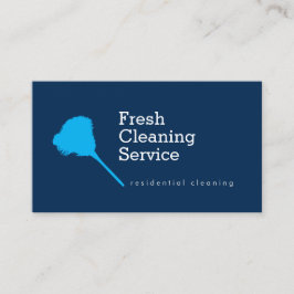 Moderne schoonmaakservice, huishoudster II Visitekaartje