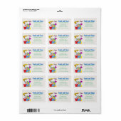 Moderne Schoonmainemmer Huishoudelijke Dienst Reto Etiket (Full Sheet)