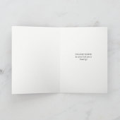 Moderne Schrijfmachine | de Zwart-witte Foto van Feestdagen Kaart (Binnen)