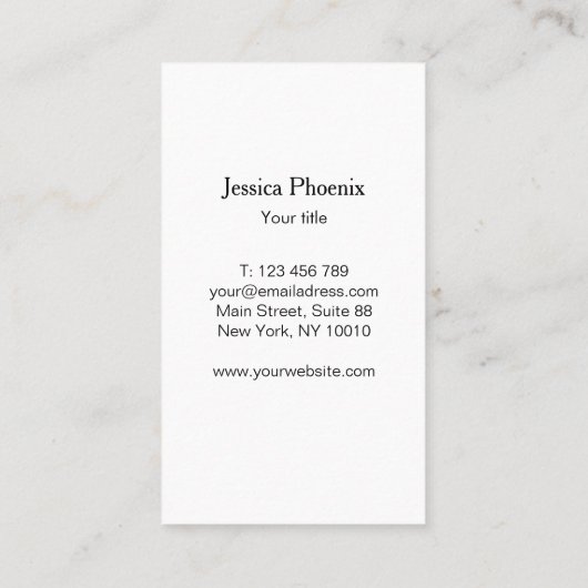 Moderne Schwarz Struktur Gold-Kreis (Imitat) Visitekaartje (Achterkant)