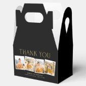 Moderne Scrapbook Graduation Party Favoriet Box Bedankdoosjes (Geopend)