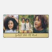 Moderne scrip foto collage bureaumat (Voorkant)