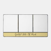 Moderne Scrip fotocollage Bureaumat (Voorkant)