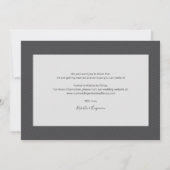 Moderne Script 2 Foto's Save The Date (Achterkant)