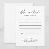 Moderne Script Advies en Wensen Afstuderen (Voorkant / Achterkant)