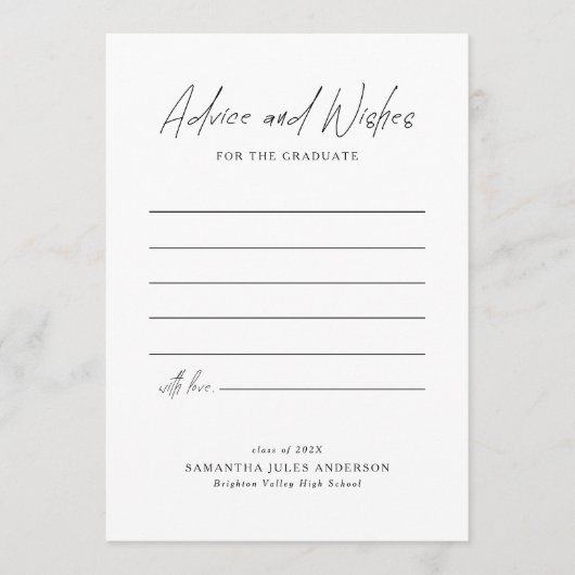 Moderne Script Advies en Wensen Afstuderen (Voorkant)