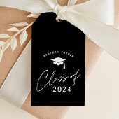 Moderne Script Afstudeerklas Favor Cadeaulabel