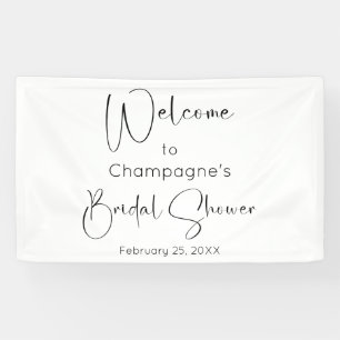 Moderne Script Bruiloft Feestelijke Begroeting Spandoek