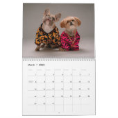 Moderne Script Calligraphy Newly Wed Photo Kalender (Mar 2026)