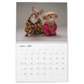 Moderne Script Calligraphy Newly Wed Photo Kalender (Mar 2027)