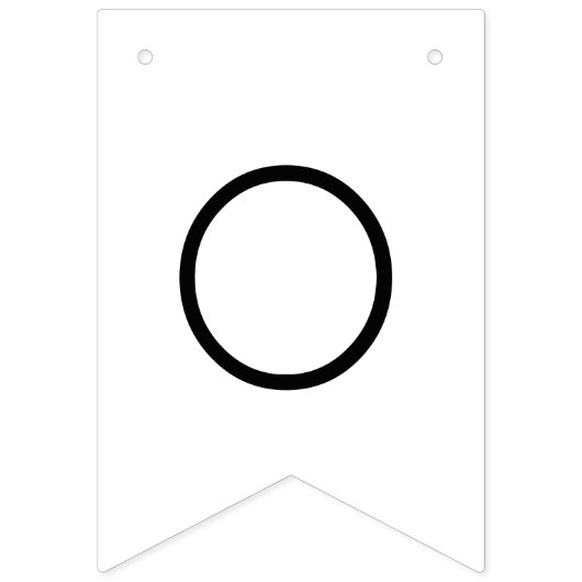 Moderne Script Couples Shower Vlaggetjes (Derde vlag)