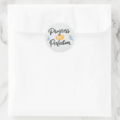 Moderne Script Cute Mental Health Sticker (Tas)
