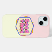Moderne Script Cute Phone Case | dat is mijn vibe (Achterkant (horizontaal))