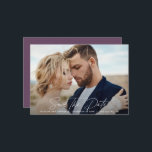 Moderne script elegante trouw save the date<br><div class="desc">Moderne script elegante trouwkaart om de datum te reserveren. Modern minimalistisch stijlvol ontwerp. Alle kleuren kunnen worden aangepast.</div>