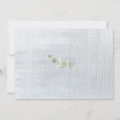 Moderne Script Foto Bruiloft Save The Date (Achterkant)