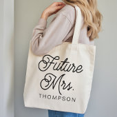 Moderne Script Future Mrs Tassen Cadeau voor Haar