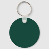 Moderne script gepersonaliseerde bruidsjonker mono sleutelhanger (Achterkant)