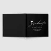 Moderne Script Gradiëringshoed Partijservetten Gastenboek (Volledig)