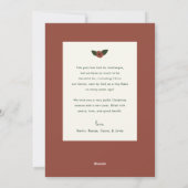 Moderne Script Joy Baby Jesus Natitivity Kerstmis Feestdagenkaart (Achterkant)