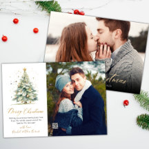 Moderne Script Kerstboom 2 Foto Kerstmis