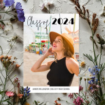 Moderne Script-klasse van Simple Photo Afstuderen