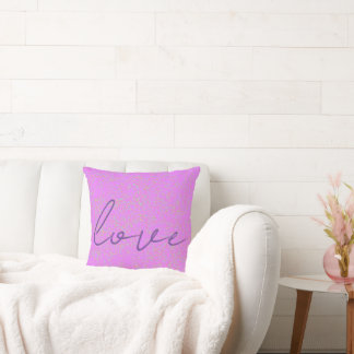 Moderne Script Love Kussensloop Kussen