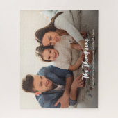 Moderne Script Maken van Gezinsherinneringen Foto Legpuzzel (Verticaal)