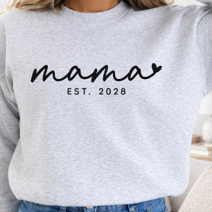 Moderne script mama trui, Op maat gemaakte nieuwe Trui