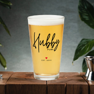 Moderne Script Man Custom Ingestelde Datum Glas