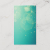 Moderne Script Monogram Elegant Hair Stylist Visitekaartje (Achterkant)