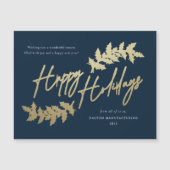 Moderne Script Prettige Feestdagen Zakelijke Kerst (Voorkant)