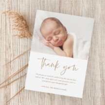 Moderne Script Religious Baptism & Christening