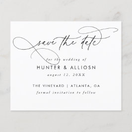 Moderne Script Save the Date