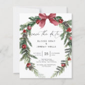 Moderne Script Save the Date (Voorkant)