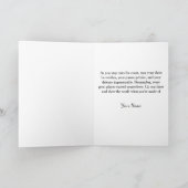 Moderne Script Schone Wenskaart | wedstrijd dag Kaart (Binnen)