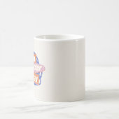 Moderne Script Vet Aesthetic / Trendy Koffiemok (Center)