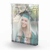 Moderne scriptfoto-Afstuderen Cadeaus Fotoblokken (Rechts)